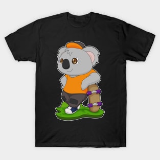 Koala Skater Skateboard Sports T-Shirt